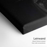 Joker Why so Serious? – Leinwand Qualitätsdetail mit 300 g/m² Premium-Leinwand und feiner, matter Leinwandstruktur