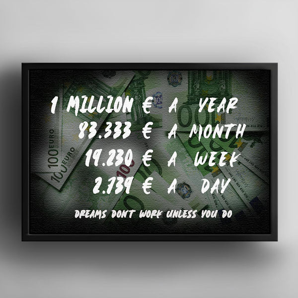 eine Million Euro verdienen 