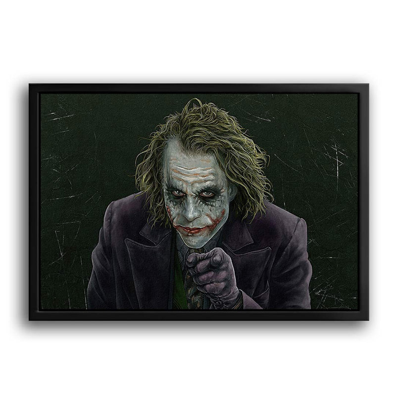 Batman und Joker Film Wandbild